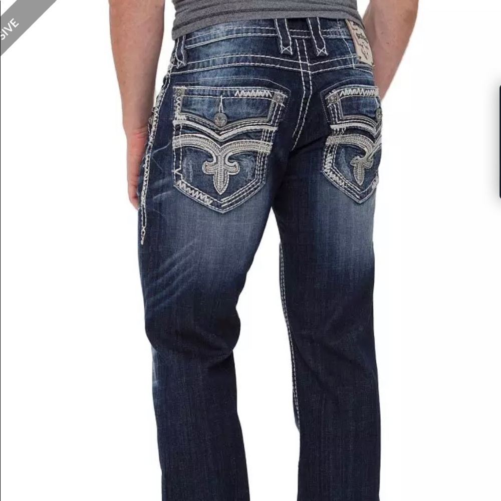 Mens Rock Revival jeans